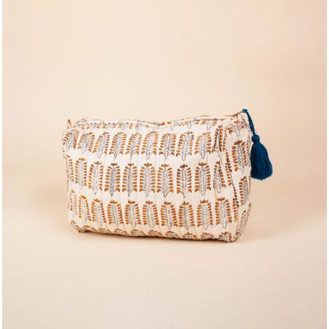 Make up pouch Bootie - Tan
