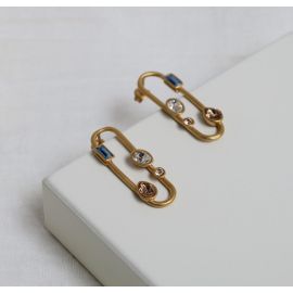earrings Medes - multi Cristals - 