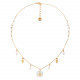 fresh water pearl dangle necklace "Ally" - Franck Herval