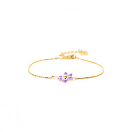 flower bracelet lobster lock "Lucia" - 