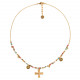 cross pendant necklace "Romane" - 