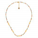 5 oval bead necklace "Romane" - Franck Herval
