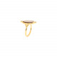 adjustable oval ring "Romane" - Franck Herval