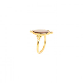 adjustable oval ring "Romane" - Franck Herval