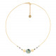 small necklace with paua medallion "Laura" - Franck Herval