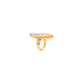 golden MOP ring "Catanzaro" - Nature Bijoux