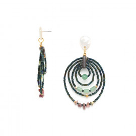 5 ring earrings "Papatea" - Nature Bijoux