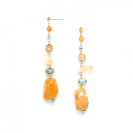 graduated beads earrings "Sierra" - Nature Bijoux
