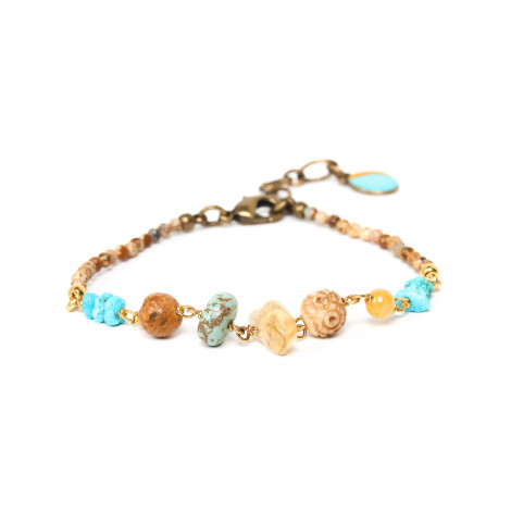 assorted stones bracelet "Sierra"