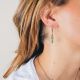 SUCCULENTE little green earrings - 