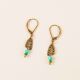 SUCCULENTE little green earrings - 
