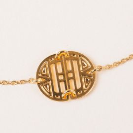 INCA golden bracelet - Amélie Blaise