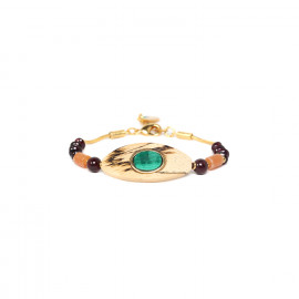 oval element bracelet "Bergame" - 