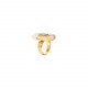 bague ovale "Bergame" - 