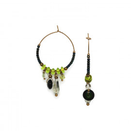 creole earrings "Canopy" - 