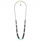 long necklace "Lagon noir" - Nature Bijoux