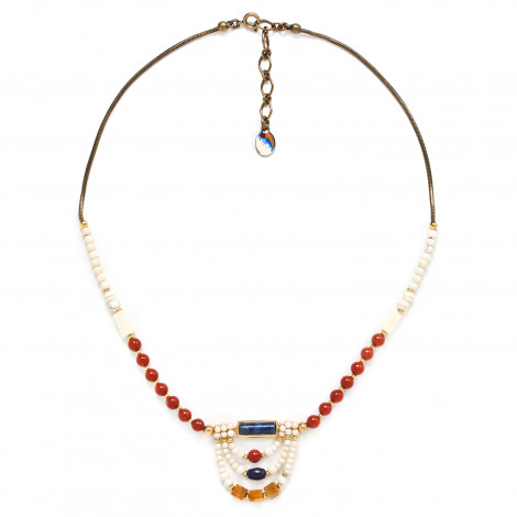 3 row pendant necklace "Navajos"