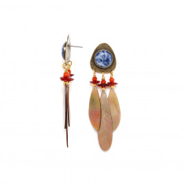 3 dangles earrings "Seville" - Nature Bijoux