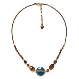 larimar simple necklace "Trinidad" - 