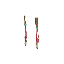 2 dangles earrings "Zoisite" - Nature Bijoux