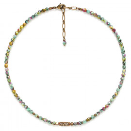 simple necklace "Zoisite" - Nature Bijoux