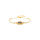 round cabs bracelet "Julia" - Franck Herval