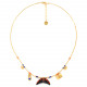 cresent moon" design short necklace "Yuna - Franck Herval