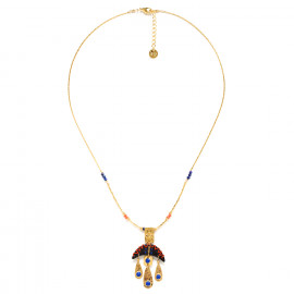 collier pendentif 3 gouttes dorées à l'or fin "Yuna" - Franck Herval
