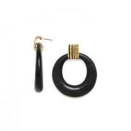 black earrings "Andalouse" - Nature Bijoux