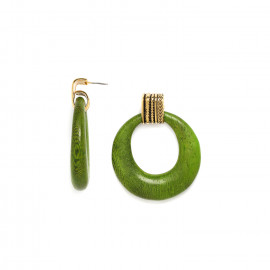boucles d'oreilles citron vert "Andalouse" - Nature Bijoux