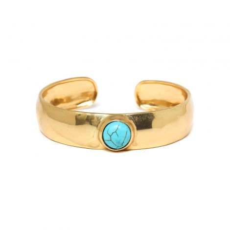 turquoise howlite bracelet "Bellagio"
