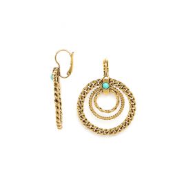 turquoise earrings "Ophelia" - 