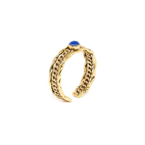lapis lazuli ring "Ophelia"