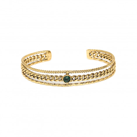 malachite bracelet "Ophelia"