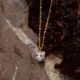 White tiger mini necklace - 
