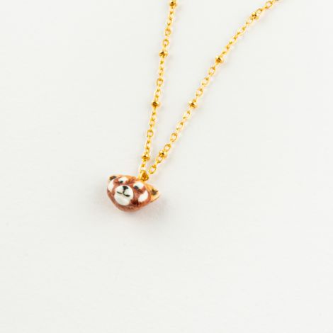red panda mini necklace