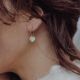 Leaf mini earring - Nach