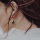 Bee mini earring - 