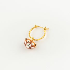 Red Panda mini earring - Nach
