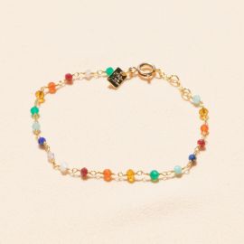 CAROLE multi hot stone bracelet - L'atelier des Dames