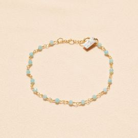 Bracelet pierres amazonite CAROLE - L'atelier des Dames