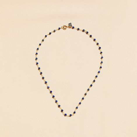 CAROLE lapis lazuli stone necklace