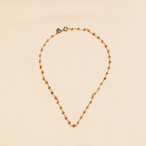 Carnelian stone necklace CAROLE