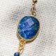 Boucles d'oreilles pierre lapis lazuli CATHY - L'atelier des Dames