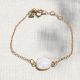 CATHY mother-of-pearl stone bracelet - L'atelier des Dames