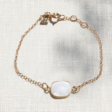 CATHY mother-of-pearl stone bracelet
