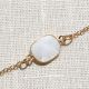 CATHY mother-of-pearl stone bracelet - L'atelier des Dames