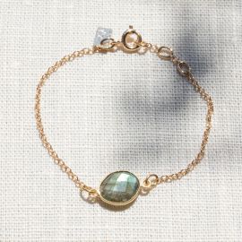CATHY labradorite stone bracelet - L'atelier des Dames