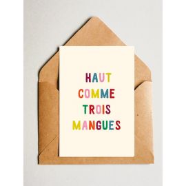 Carte postale HAUTS COMME 3 MANGUES - Taxi Brousse