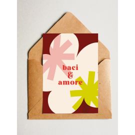 Postcard BACI & AMORE - 